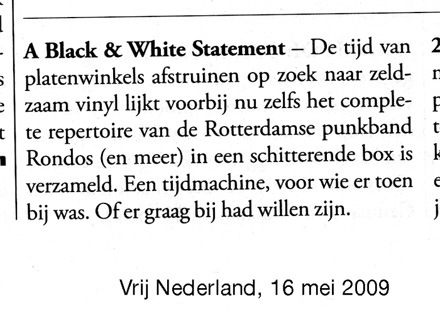 Rondos recensie Vrij Nederland